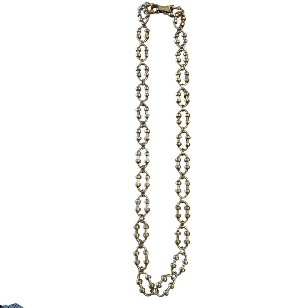 Vintage Avon Gold Link Necklace 19” Long - Picture 4 of 5